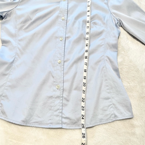 NEW Women’s BANANA REPUBLIC Stretch Button Up Poplin Shirt - Picture 12 of 15